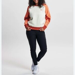 doTerra Grapefruit Retro Citrus Color Crewneck Sweatshirt, Womens size Small